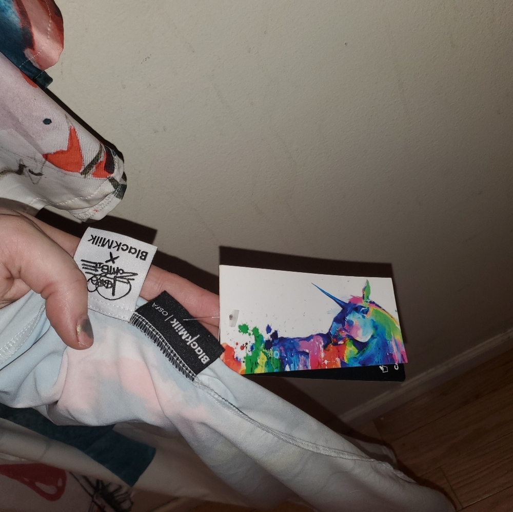 SOLD!!! Black Milk X lora zombie unicorn kimono - Picture 10 of 12